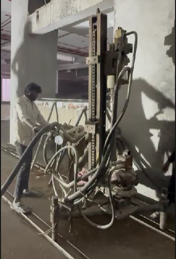 Completed earthing pit